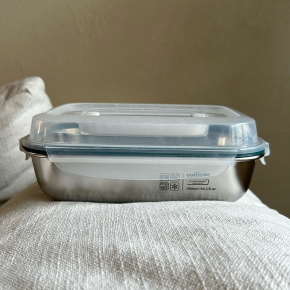 Kitchen | Cuitisan Cromosteel Food Storage Cookware Container With Snap ...